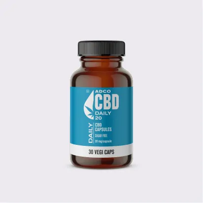 ADCO CBD 600 Daily Capsules