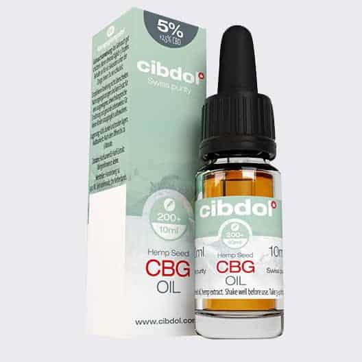 Cibdol CBG Oil 5 box