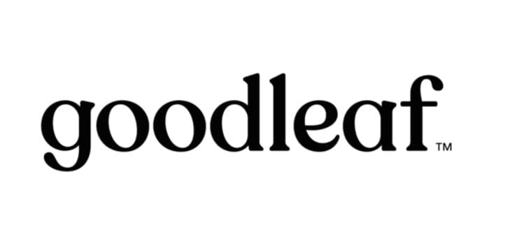 goodleaf black Logo